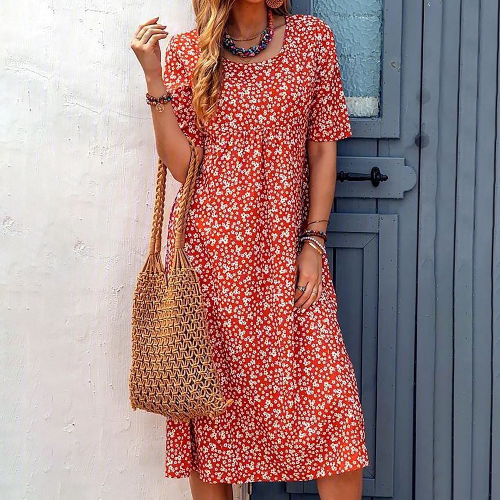 Kleid knielang sommer Clearance